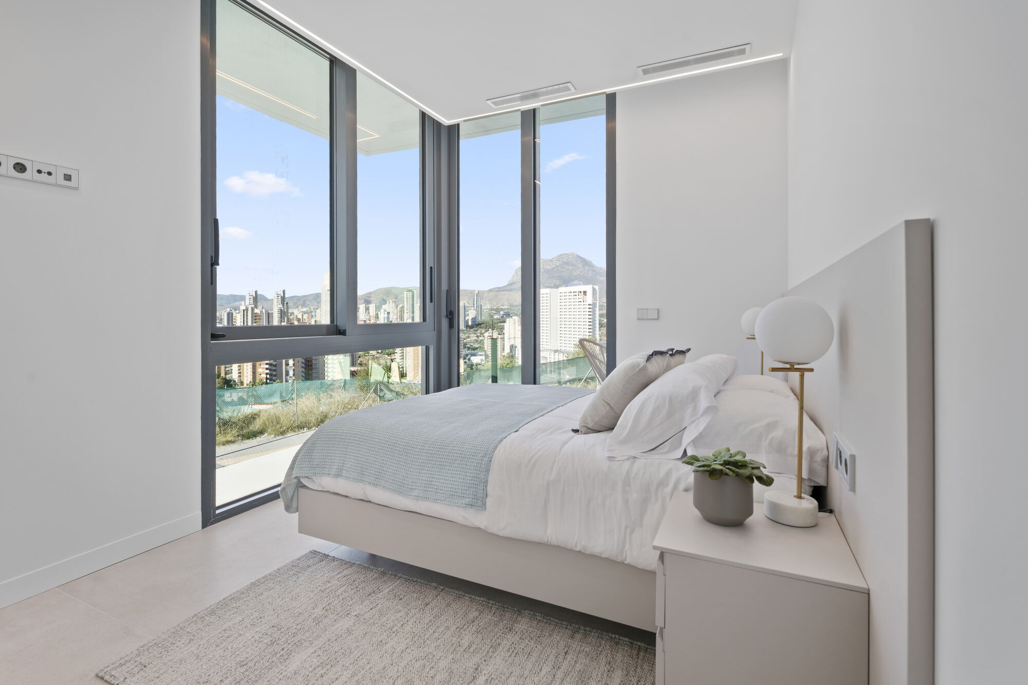 Bedroom, City View